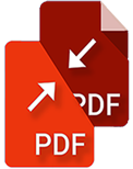 Icon for merging PDF documents.